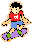 skateboarding