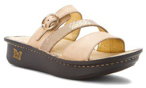 alegria sandal with rocker sole