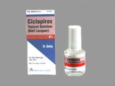 ciclopirox nail laquer