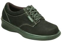 dropfoot nubuck-shoe