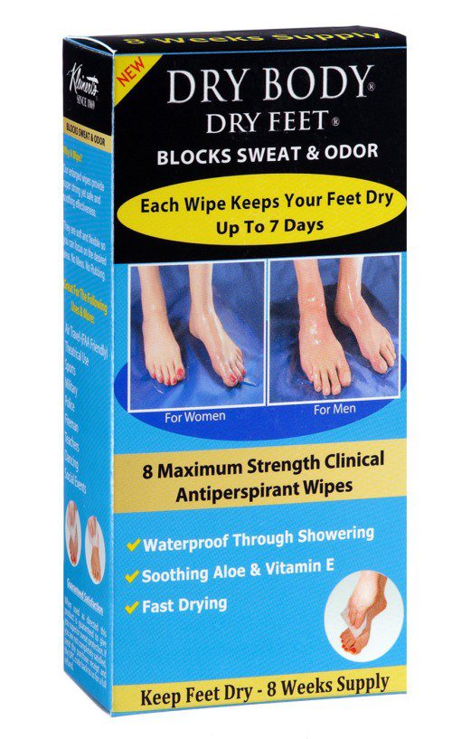 sweaty feet remedy