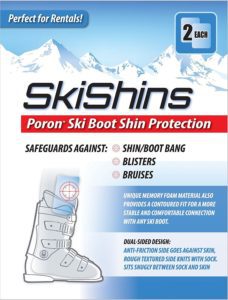 ski boot shin guards