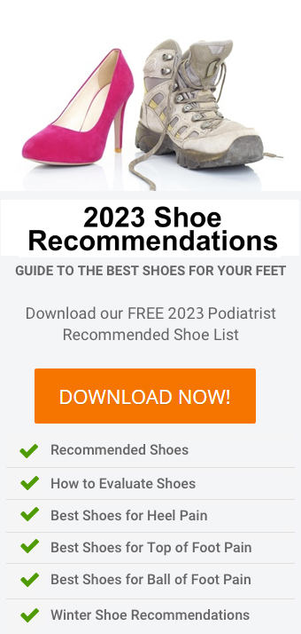 2023 Seattle Foot Ankle Center Podiatrist Recommended Shoe List